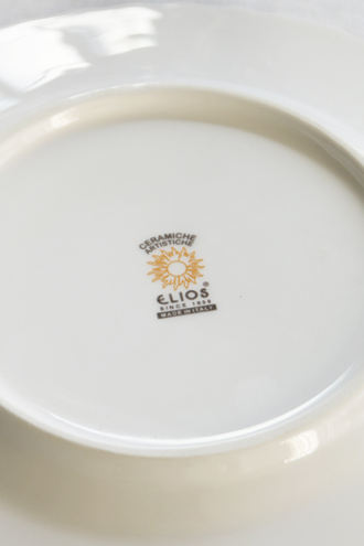 ELIOS FINEZZA エリオス フィネッツァ デザートプレート 23cmクリーム