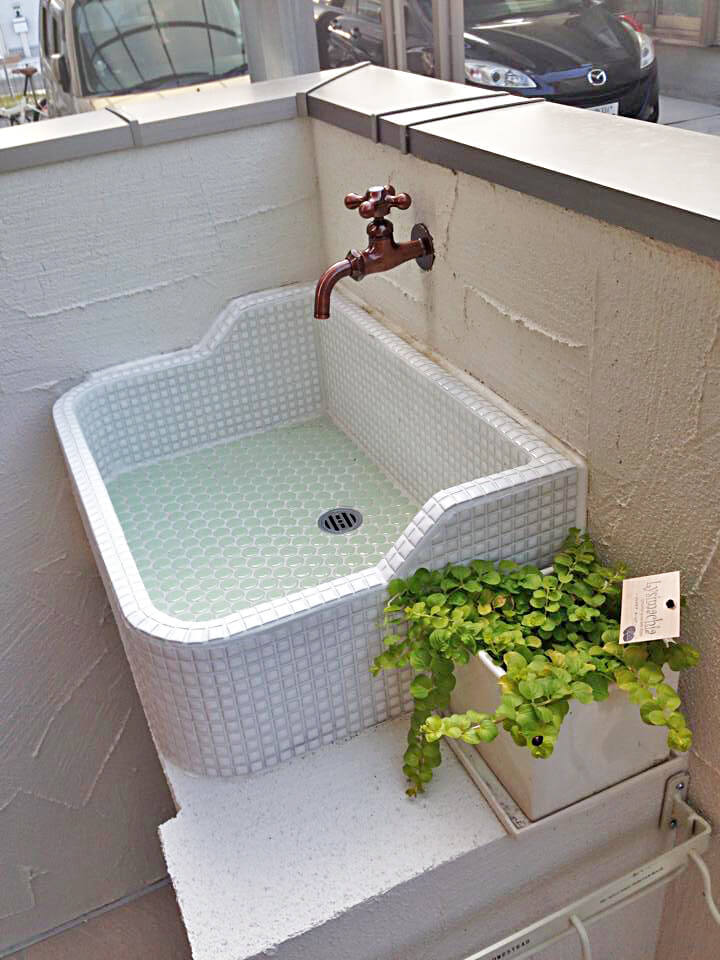 作善堂 | □ 毎日作善堂のタイルシンクとご挨拶