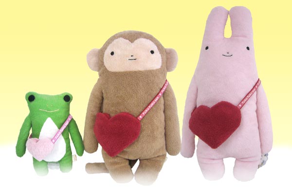 商品紹介 フモフモさん すもも ハートニコラTシャツ ハートポシェット