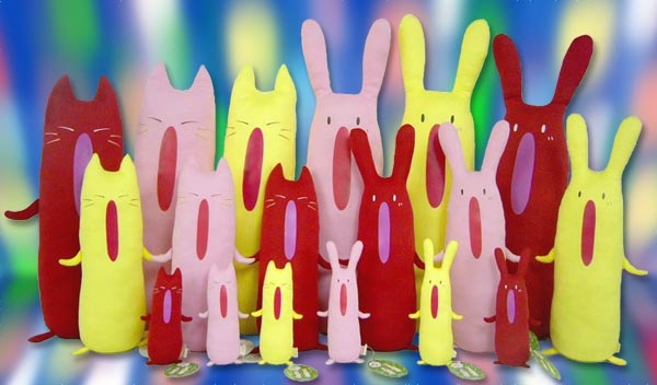 商品紹介 ウサギ スイートビーンズシリーズ 福来来シリーズ ぎょ！ 運