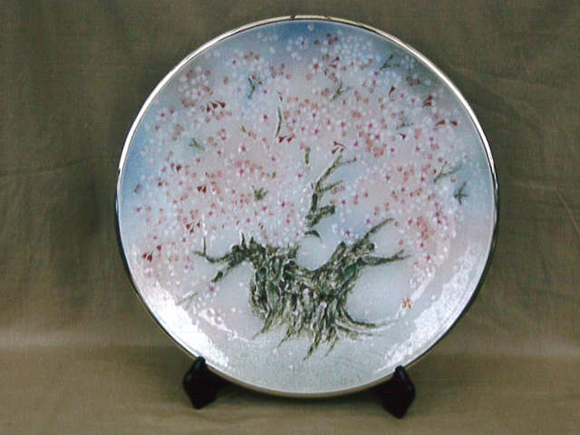 飾皿｜創作七宝 逸｜七宝工芸家 吉田武