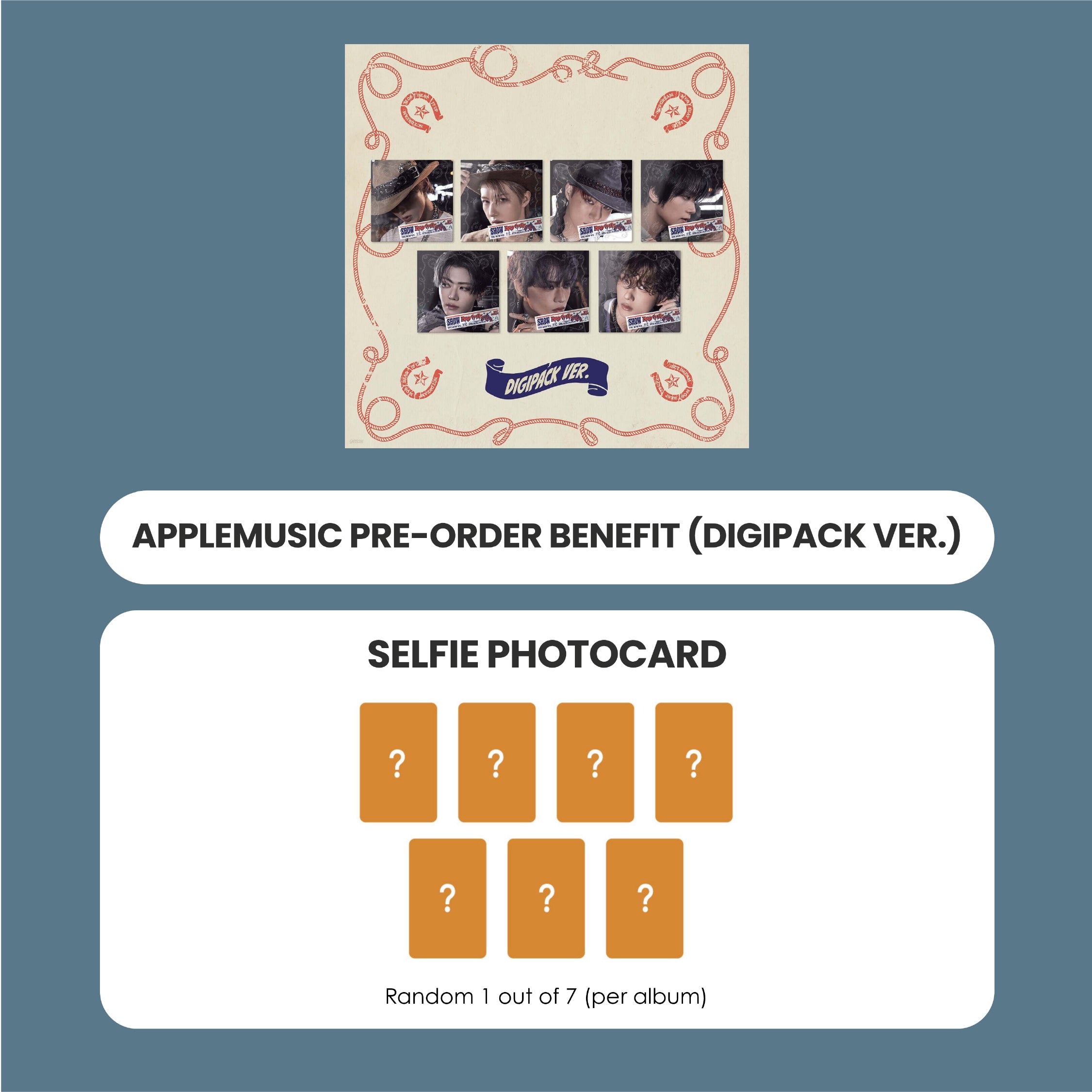 NCT DREAM 6TH MINI ALBUM - BEAT IT UP (DIGIPACK VER.) + APPLEMUSIC
