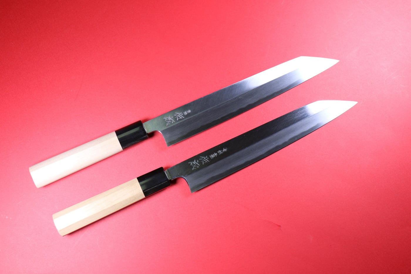 本霞青鋼）切付庖丁