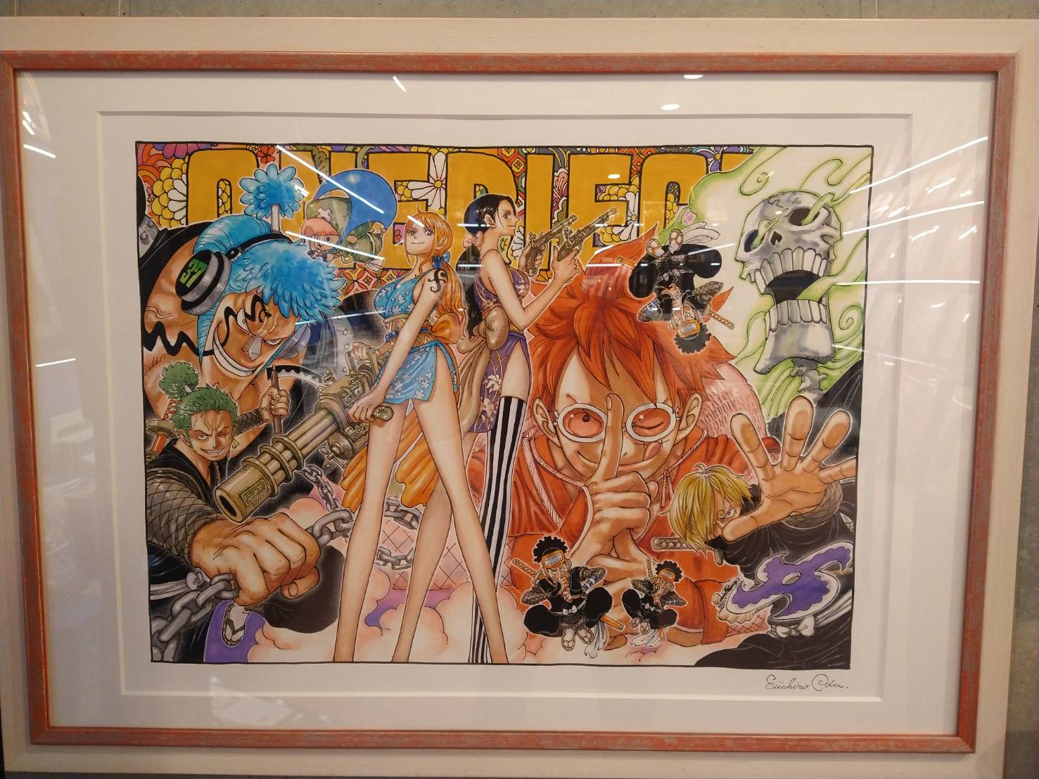 One Piece Numbered Print (With NFT) – Japanime Art Gallery