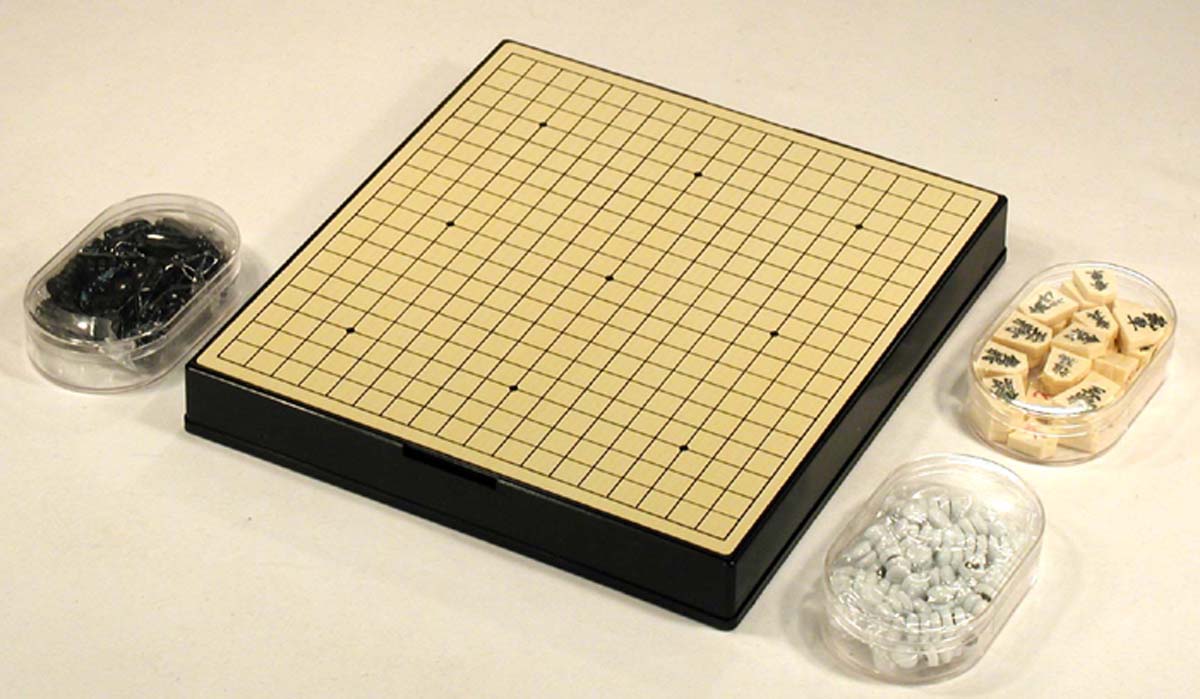 マグネット碁盤／囲碁・将棋両用盤／㈱青山碁盤店