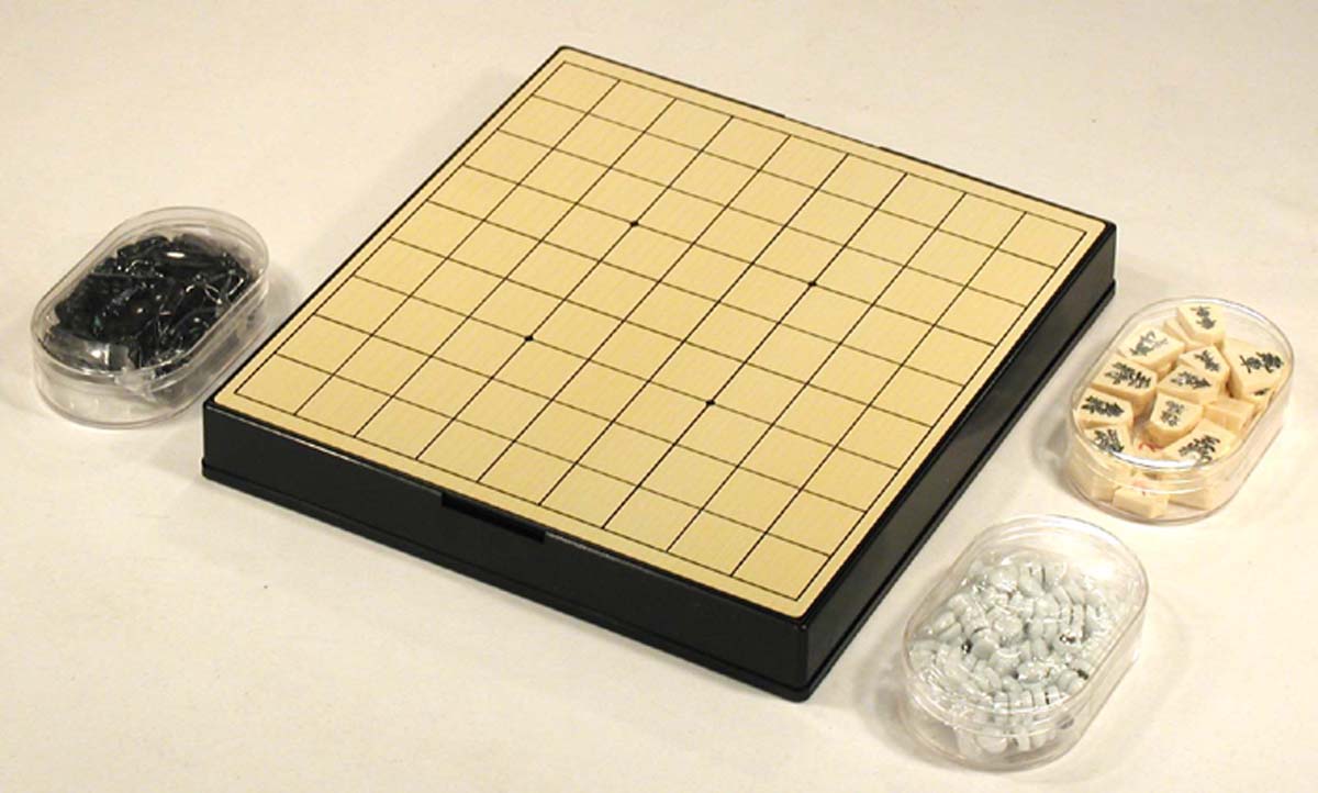 マグネット碁盤／囲碁・将棋両用盤／㈱青山碁盤店