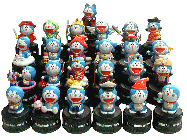 ドラえもん フィギュア映画 コレクション ペットボトルキャップ