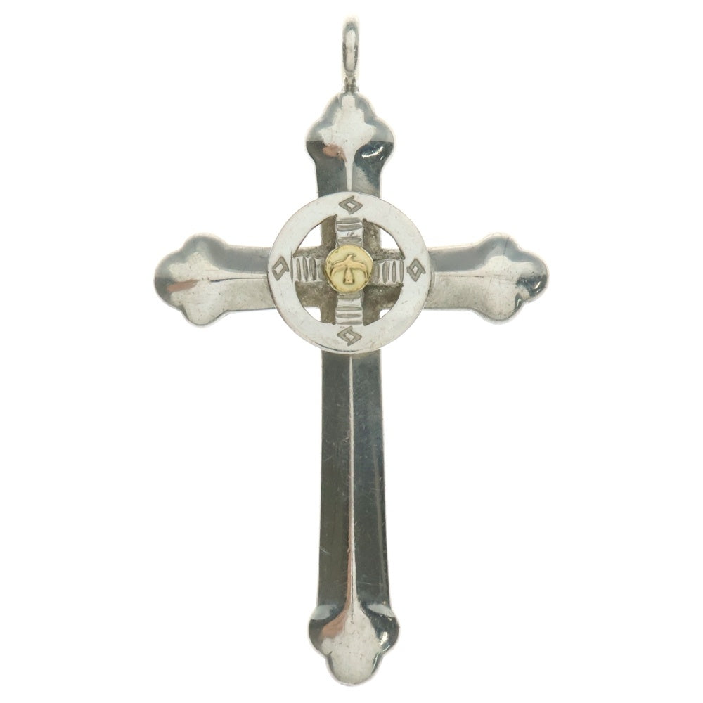 goro's(ゴローズ) メタル付きホイールクロス ペンダントトップ