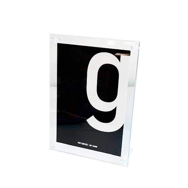 まとめ買い】フォトフレーム 写真立て 透明 ポストカード 0948/076120