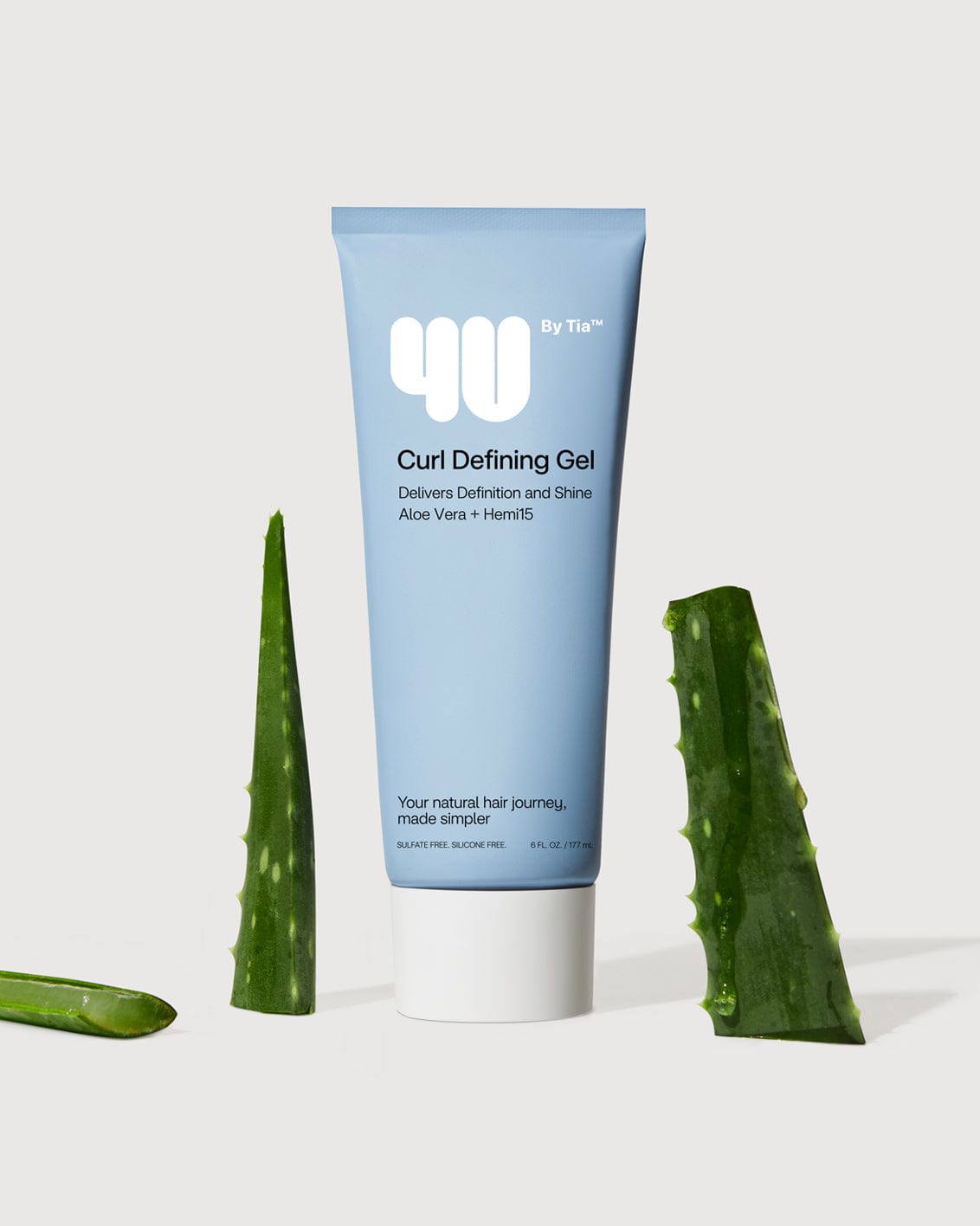 Curl Defining Gel with Aloe Vera and Hemi15 - 4U by Tia - 4U by Tia