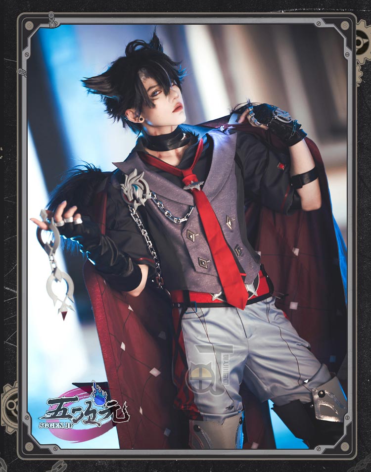 猫と三丁目 原神 コスプレ リオセスリ 衣装