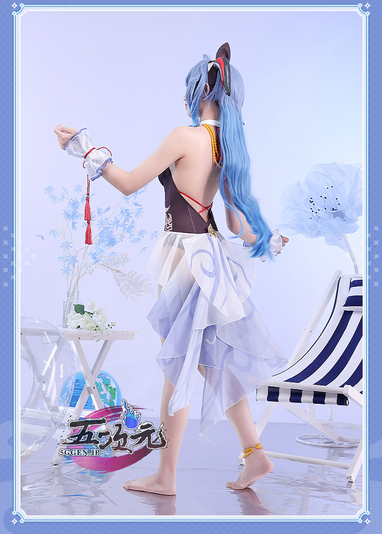 三分妄想 原神 コスプレ 甘雨 かんう 水着 同人服 衣装セット