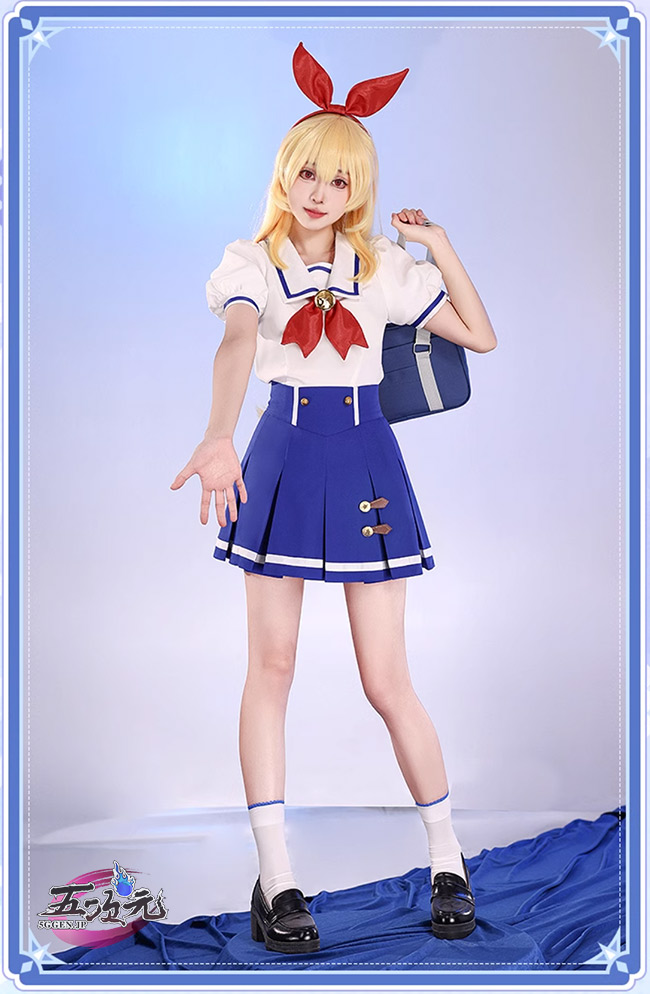 三分妄想 アイカツ スターライト学園夏制服 コスプレ衣装