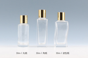 香水瓶・金冠銀冠スクリューキャップセット（生産終了）:東静