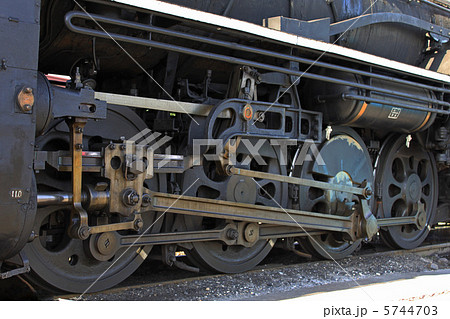 D51 デゴイチの動輪の写真素材 [5744703] - PIXTA