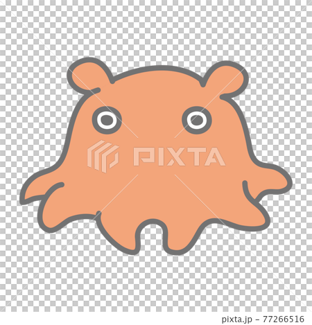 メンダコのイラストのイラスト素材 [77266516] - PIXTA