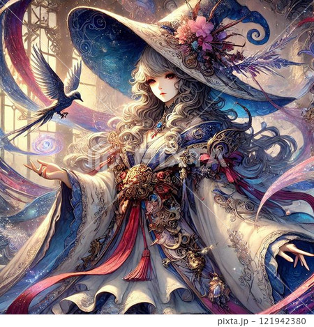 稀代の魔法使い・大魔法使いのイラスト素材 [121942380] - PIXTA