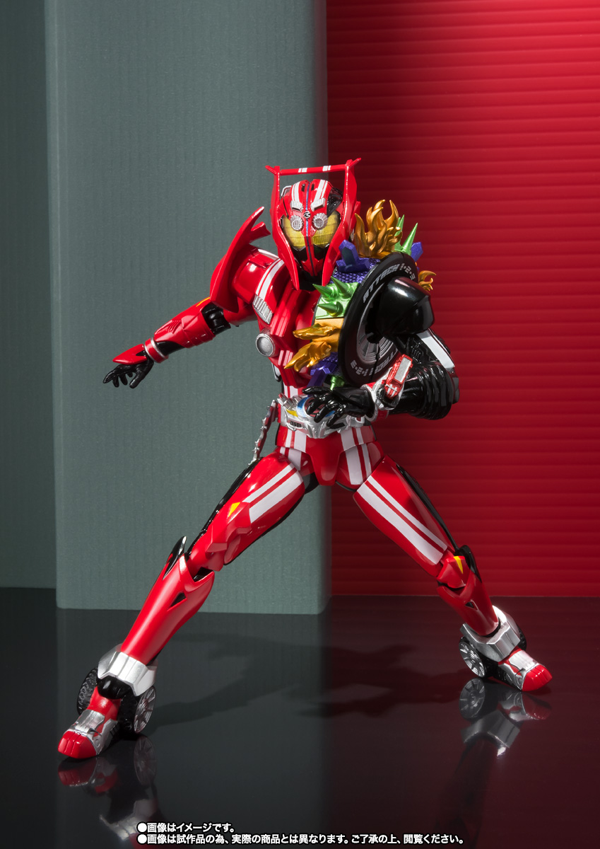 S.H.Figuarts KAMEN RIDER DRIVE Type Tridoron Tire Kakimazeer Set