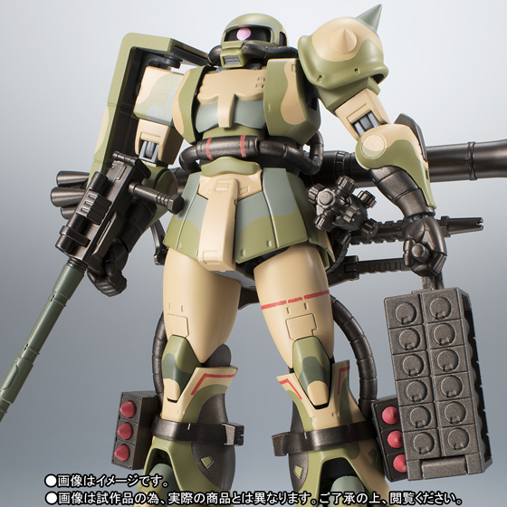 ROBOT魂 ＜SIDE MS＞ MS-06J 湿地帯戦用ザク ver. A.N.I.M.E. | 魂ウェブ