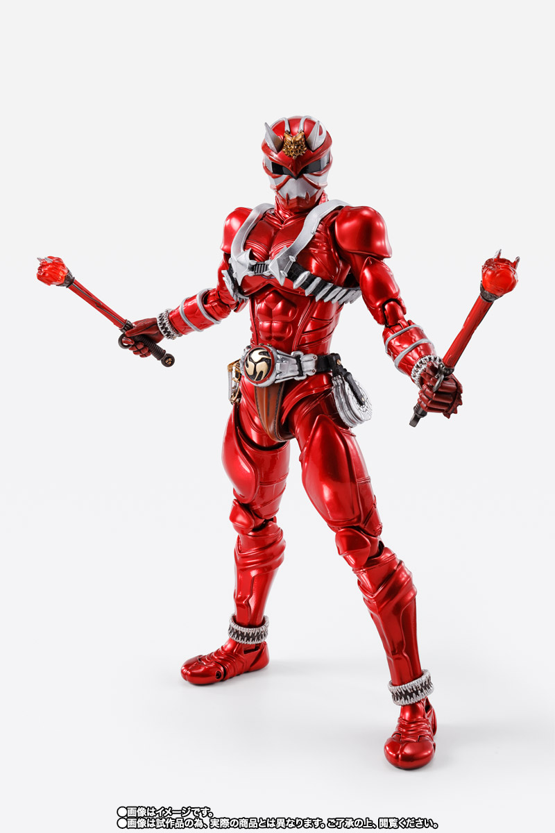S.H.Figuarts（真骨彫製法） 仮面ライダー響鬼紅│株式会社BANDAI