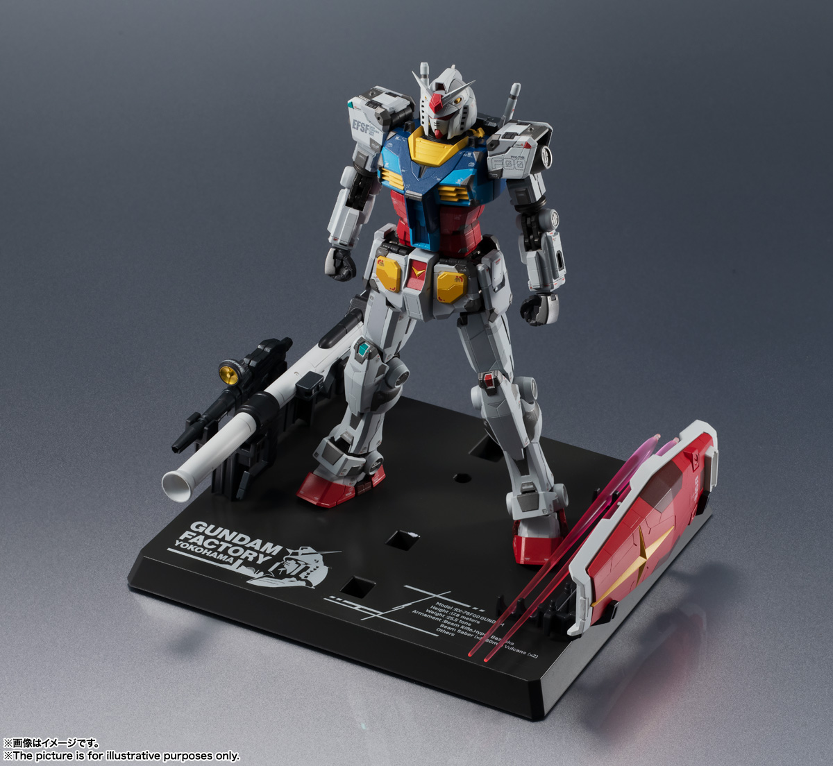 CHOGOKIN CHOGOKIN×GUNDAM FACTORY YOKOHAMA RX-78F00 GUNDAM