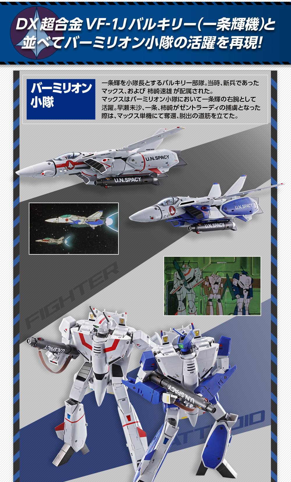 DX超合金 VF-1A バルキリー（マクシミリアン・ジーナス機） スペシャル