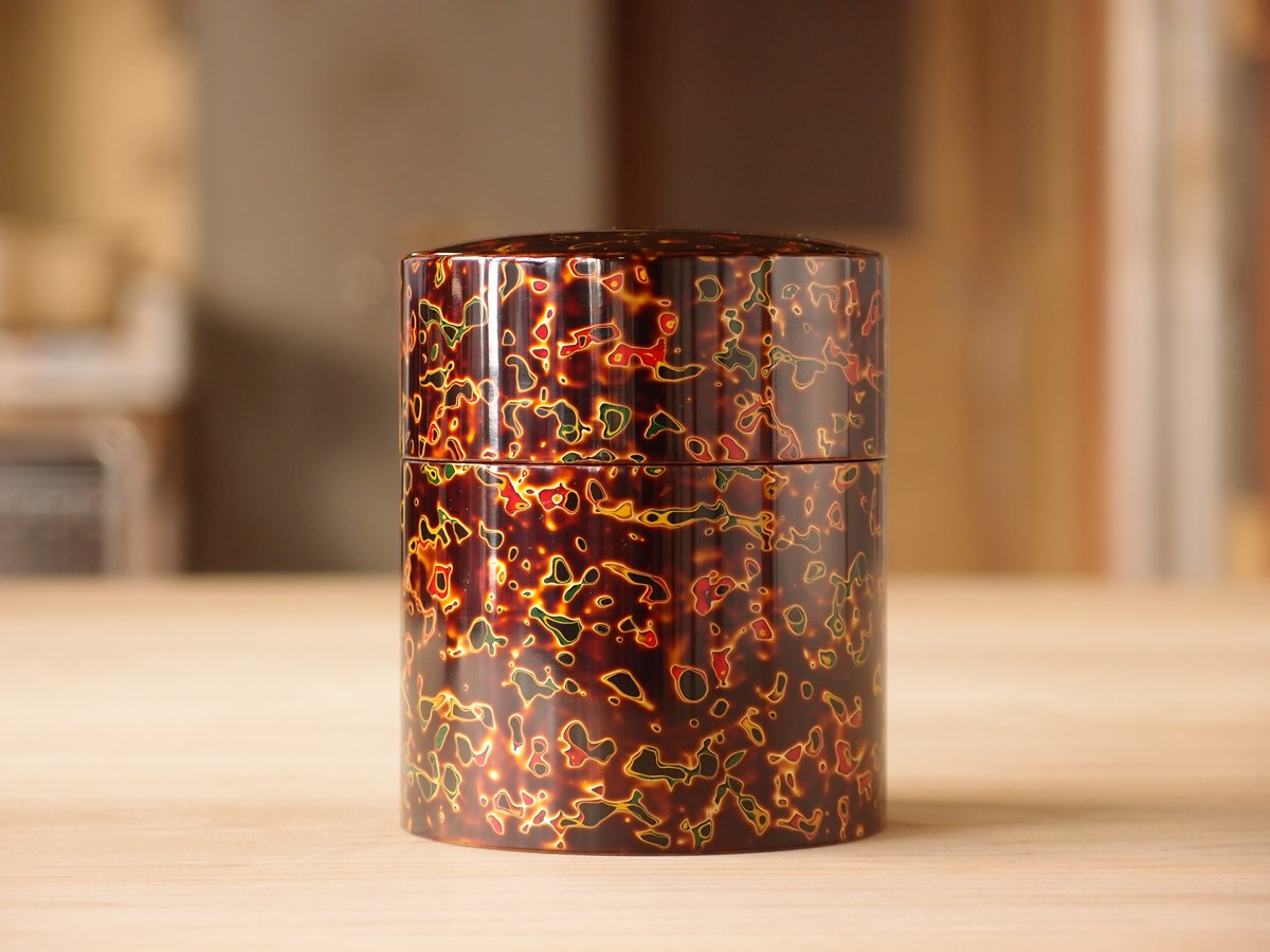 TCD-1001] 木製茶筒 | 津軽塗たなか オンラインストア