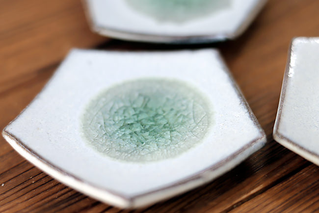 信水窯】五角豆皿/ガラス釉 | 【丹波のイロドリ】丹波焼(陶器)の公式