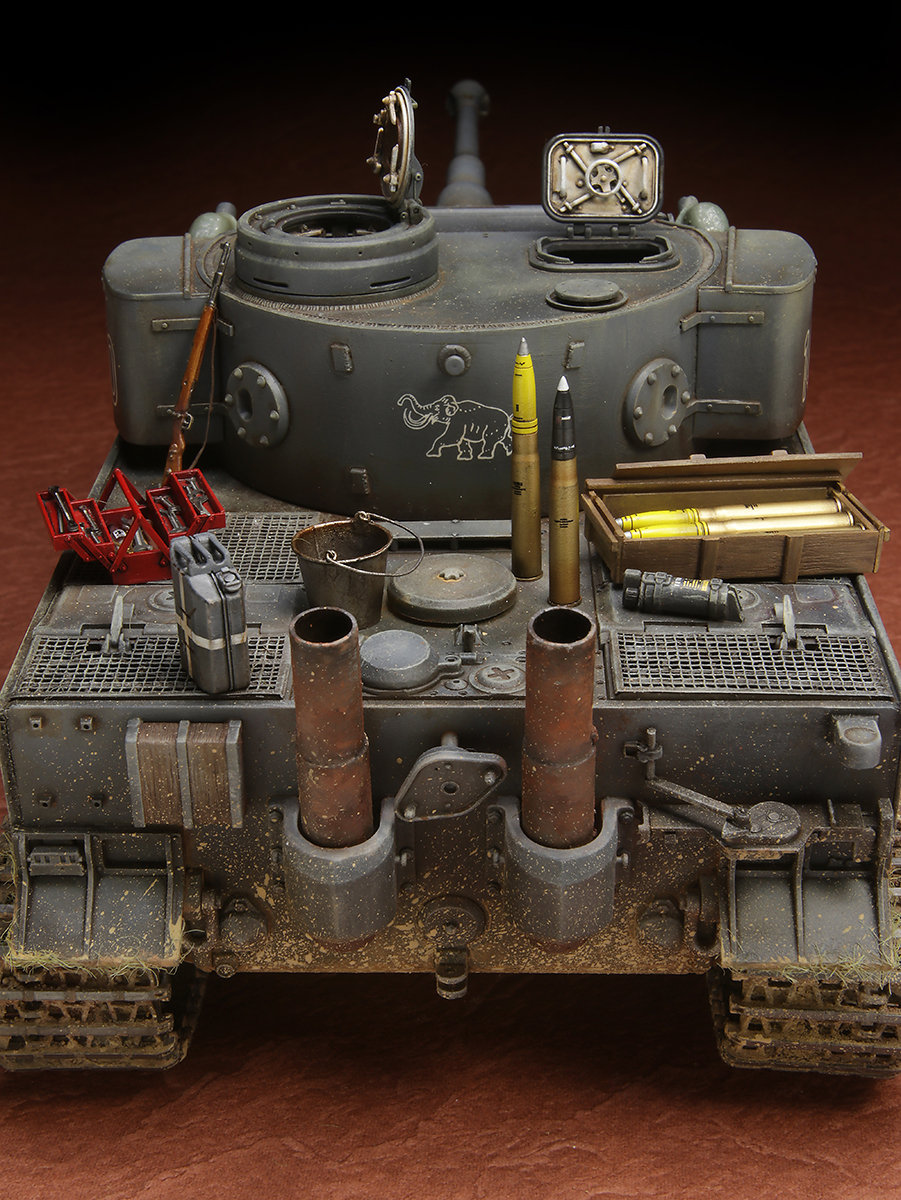 ジャーマングレーのタイガーが塗りたい〜タイガー1最初期型502重戦車