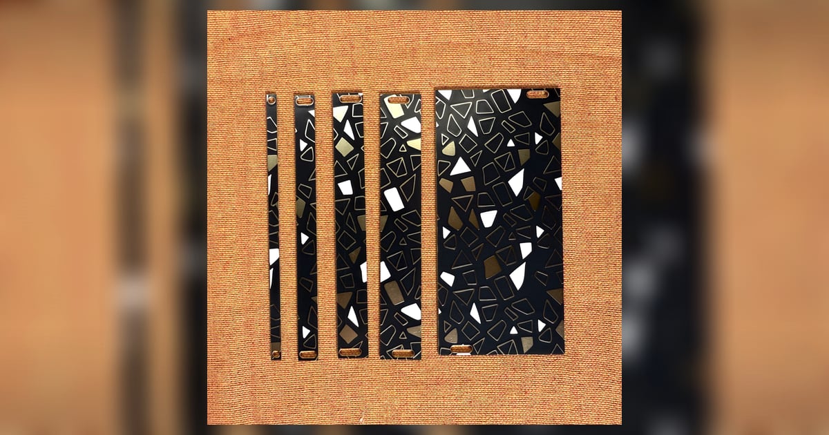 Takazudo Modular: ブランクパネル Crystal Flow | Takazudo Modular