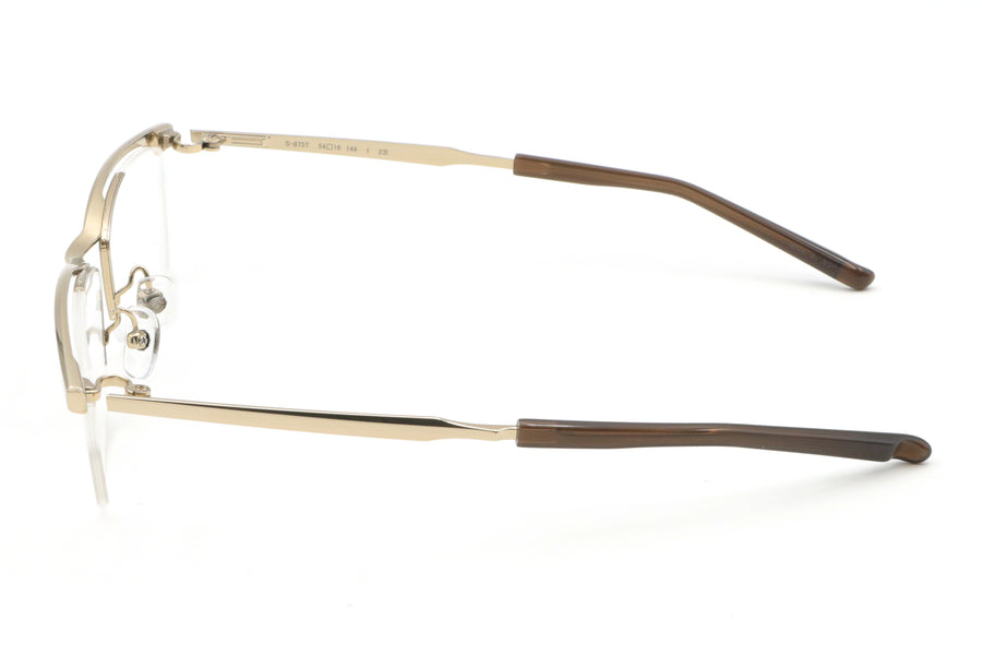 999.9(フォーナインズ) S-875T-1ホワイトゴールド(54) – 武田メガネ