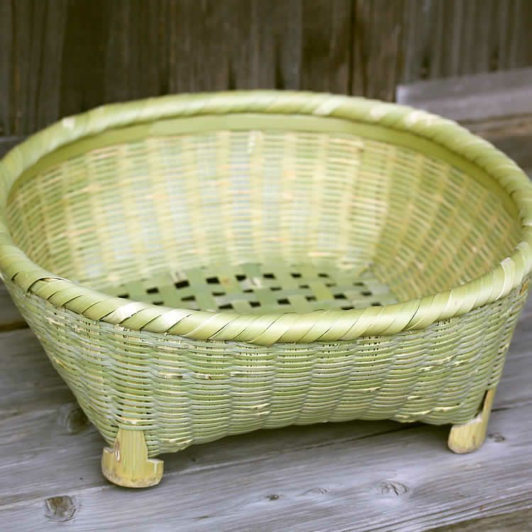 息をのむ本物の美しさ 真竹茶碗籠 | 虎斑竹専門店 竹虎