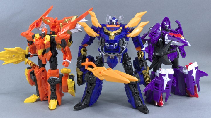 トランスフォーマーGo! ソードボット忍チーム参乗合体（ゴウゲキソウ