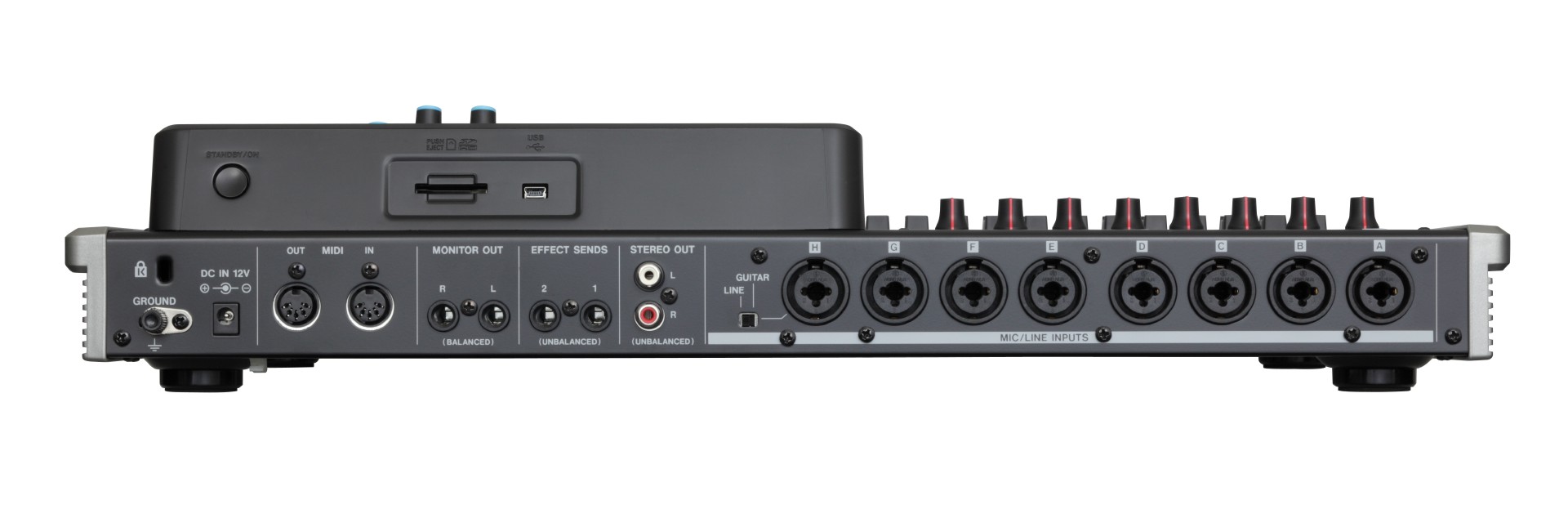DP-24 | 24トラック SD/SDHC MTR、CD-R/RWドライブ搭載 | TASCAM (日本)