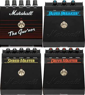 本家の歪み！MARSHALLから名機のアンプサウンドを再現したペダル