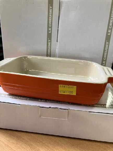 中古品】ル・クルーゼのグラタン皿が入りました♪ 商品紹介│テンポス