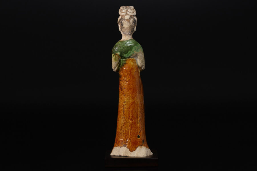 唐三彩美人俑（唐時代） - 天平堂（TENPYODO）