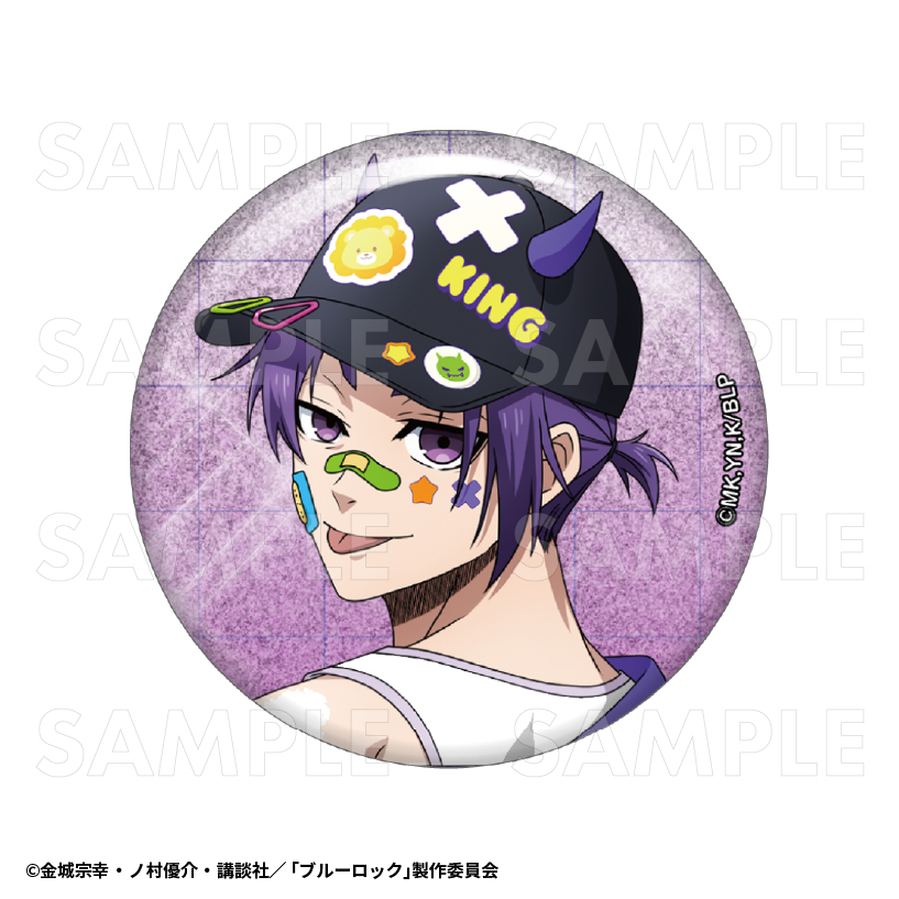 TVアニメ『ブルーロック』 トレーディンググリッター缶バッジ でびデコ