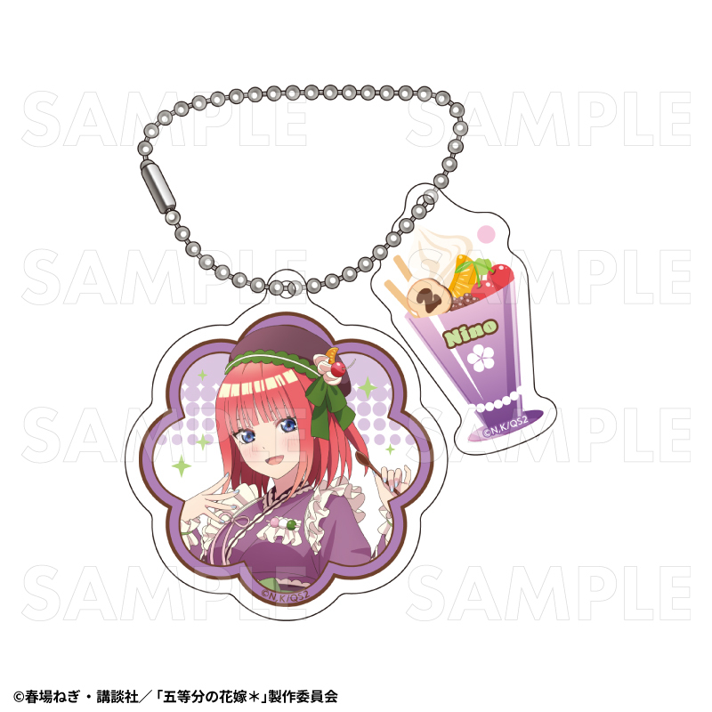 五等分の花嫁＊ 2連アクリルキーホルダー 和パフェドレスver.（全5種