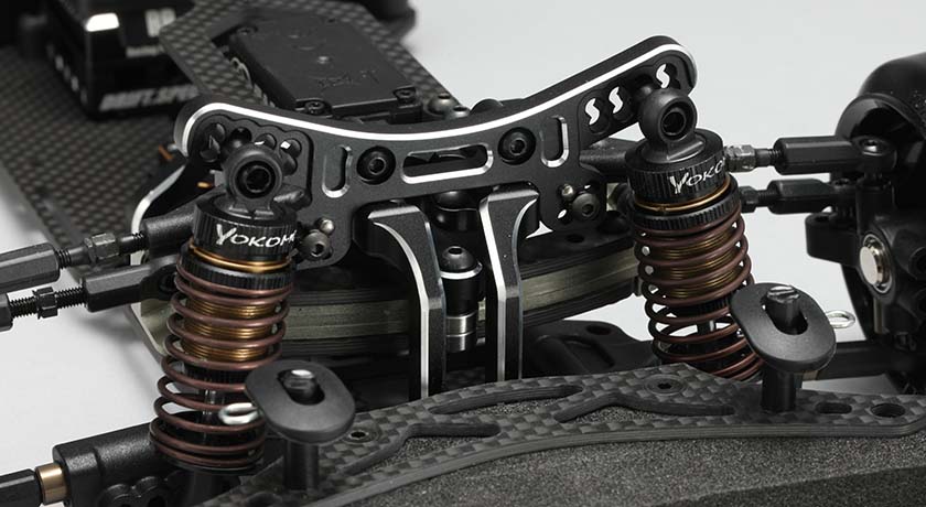 RWDドリフトカー YD-2RX 組み立て済みシャーシ ブラックバージョン