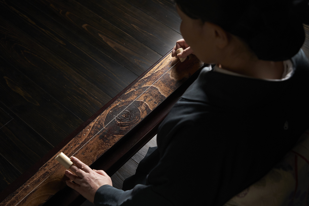 二管の尺八と一絃琴「Music from Garden」～One breath, one note 2022