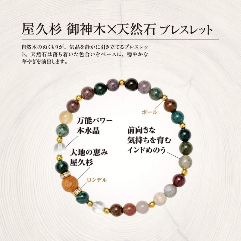 屋久杉 御神木×天然石ブレスレットBOOK 令和8年版│宝島社の通販 宝島