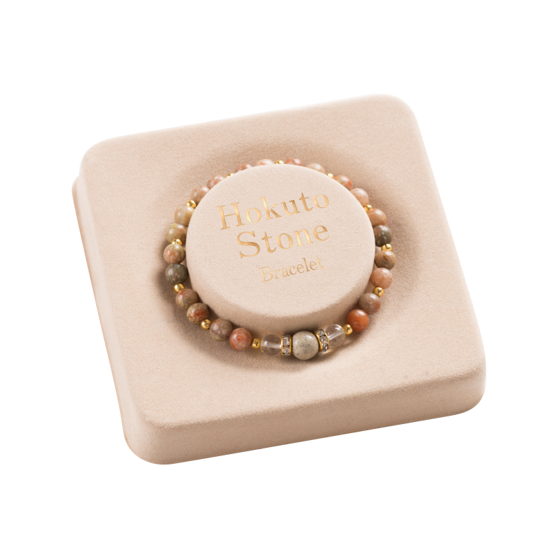 神秘の天然ラジウム鉱石 北投石（ほくとうせき）ブレスレットBOOK