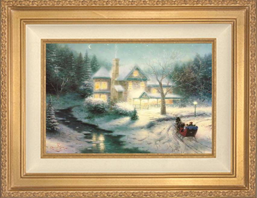Moonlit Sleigh Ride – Thomas Kinkade Gallery Of Murfreesboro