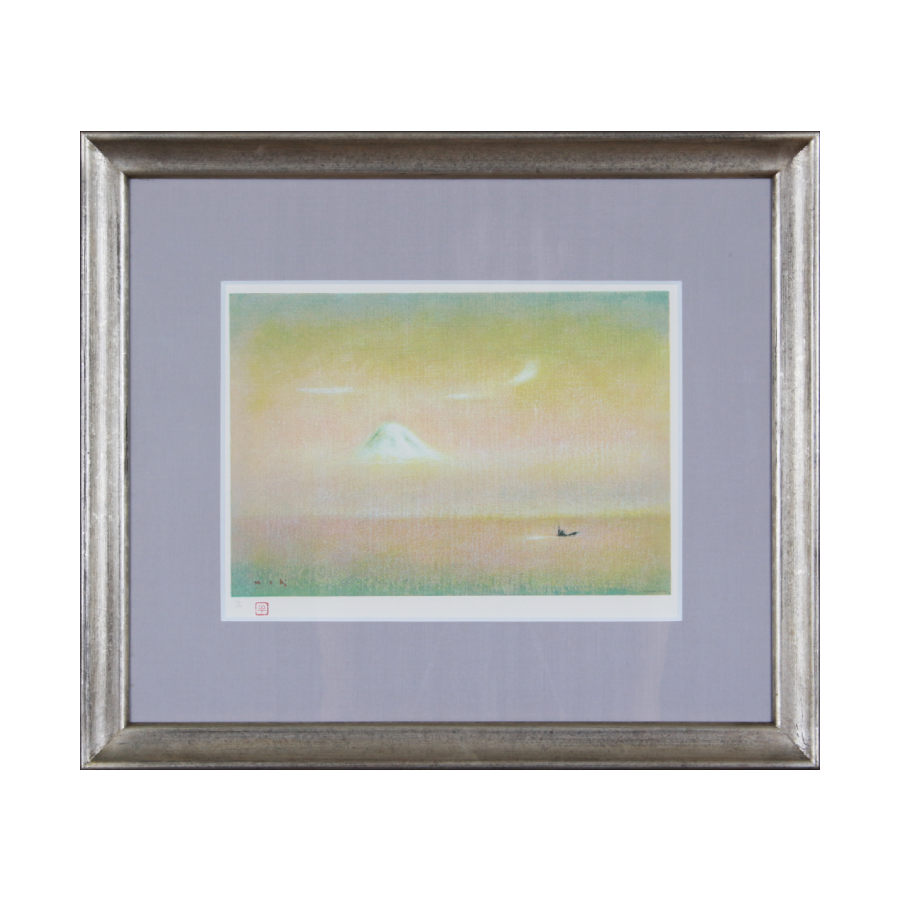 初富士 雨後<span class=