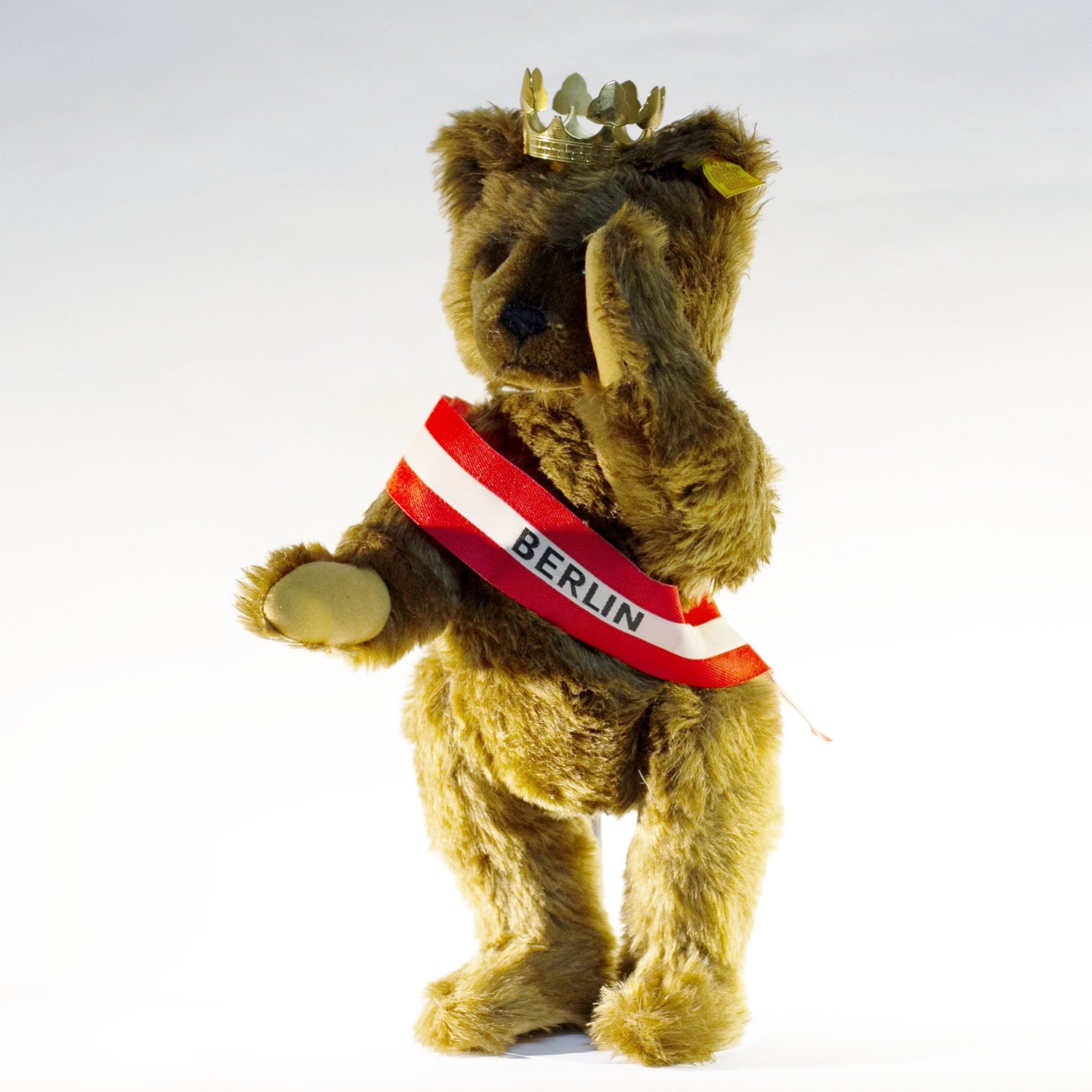 STEIFF BERLIN TEDDY BEAR with Gold Crown Circa 1980s – The