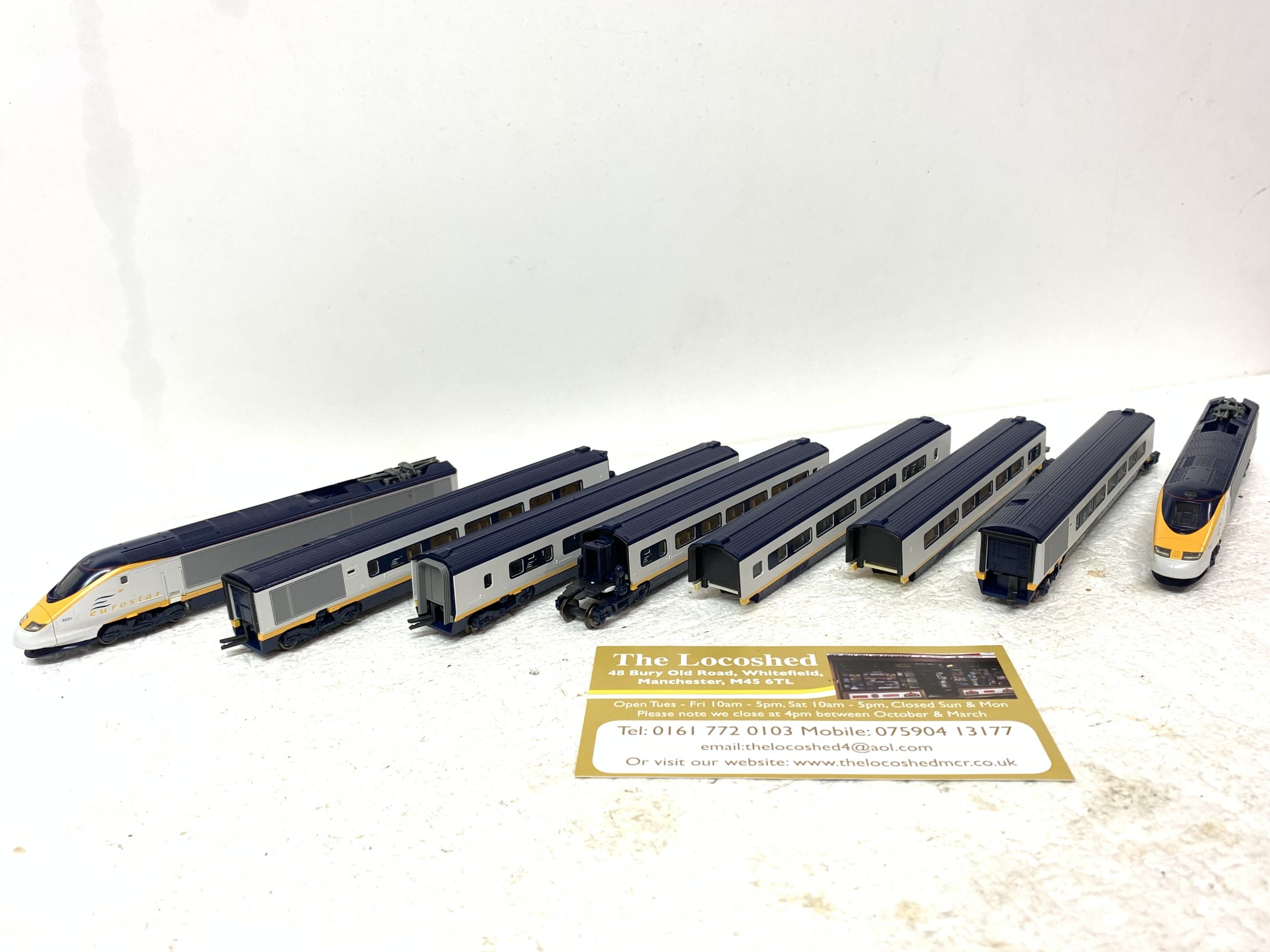 Kato 10-327 ''eurostar'' 8 CAR SET - The Locoshed, WhiteField