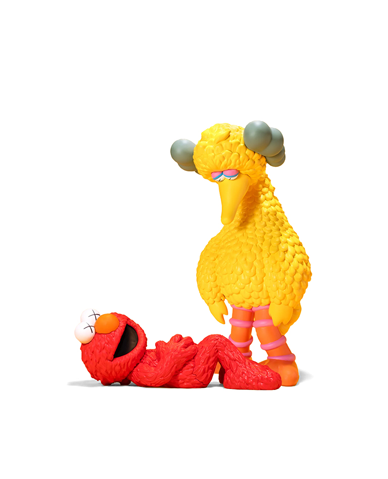KAWS x Sesame Street Elmo Doll - KAWS | THÉM