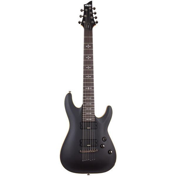 Schecter Demon 7-Satin Black – United States