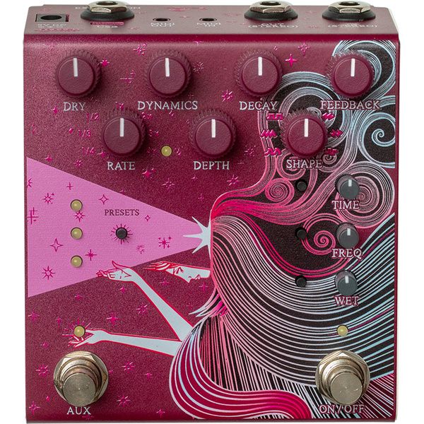 Old Blood Noise Endeavors Sunlight Stereo Reverb Maroon – United